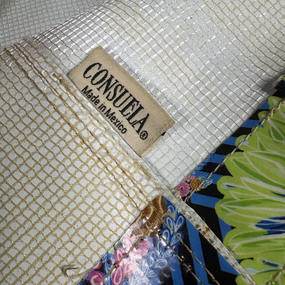 Consuela Basic Tote Large Blue Hummingbird Floral ConsuelaCloth - Picture 8 of 11